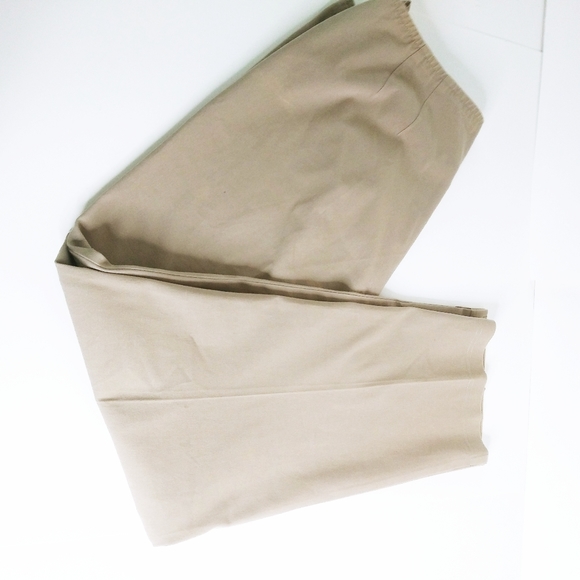 Eileen Fisher Tan Slacks Size 31" w x 27.5" inseam - Picture 2 of 7